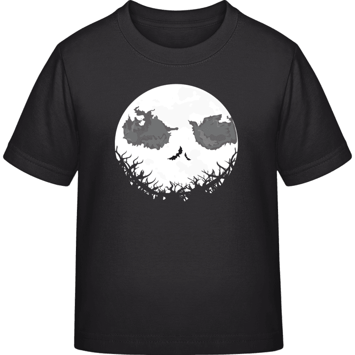 Halloween Moonlight Face T-shirt pour enfants 0 image