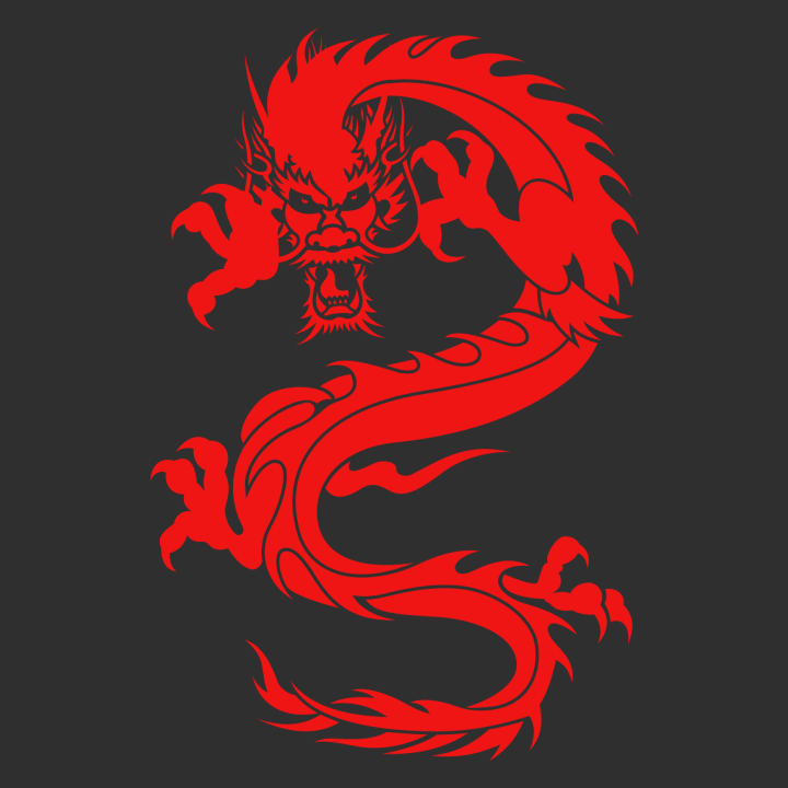 Chinese Dragon Tattoo Huvtröja 0 image