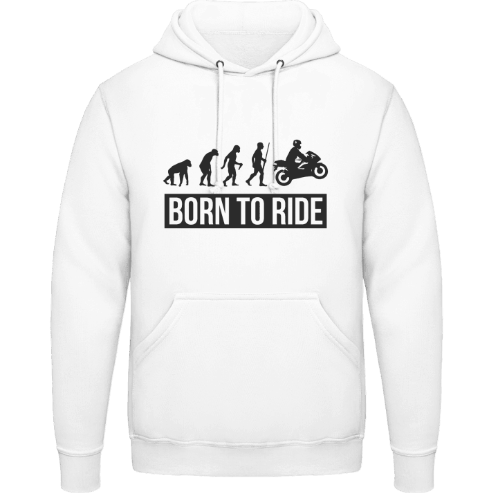 Born To Ride Motorbike Felpa con cappuccio 0 image