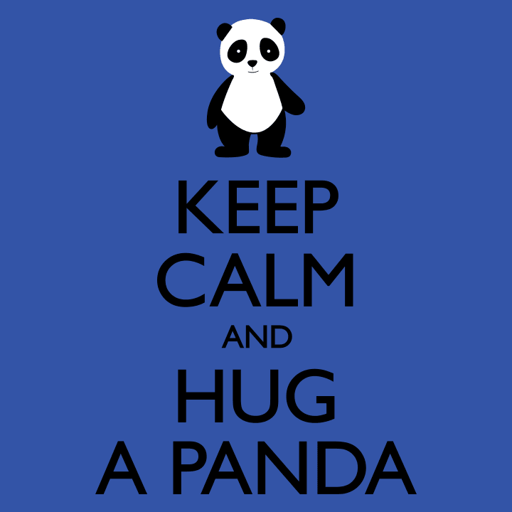 Keep Calm And Hug A Panda T-shirt för kvinnor 0 image