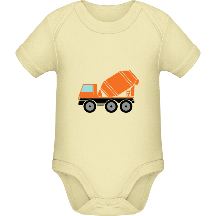 Construction Truck Baby Romper contain pic