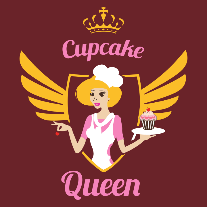Cupcake Queen Winged Taza 0 image