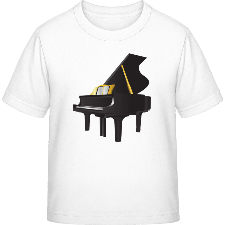 Piano Illustration T-skjorte for barn contain pic