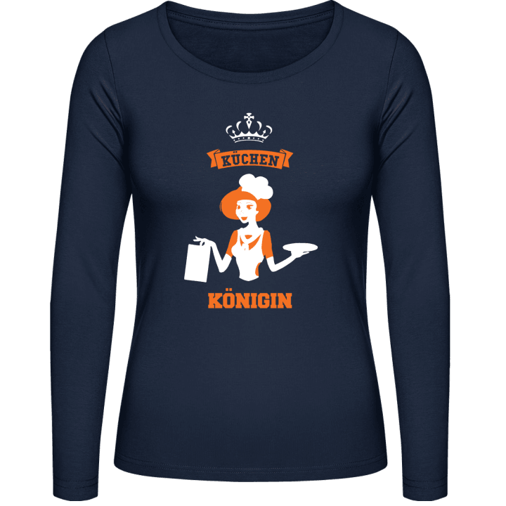 Küchen Königin T-shirt à manches longues pour femmes contain pic