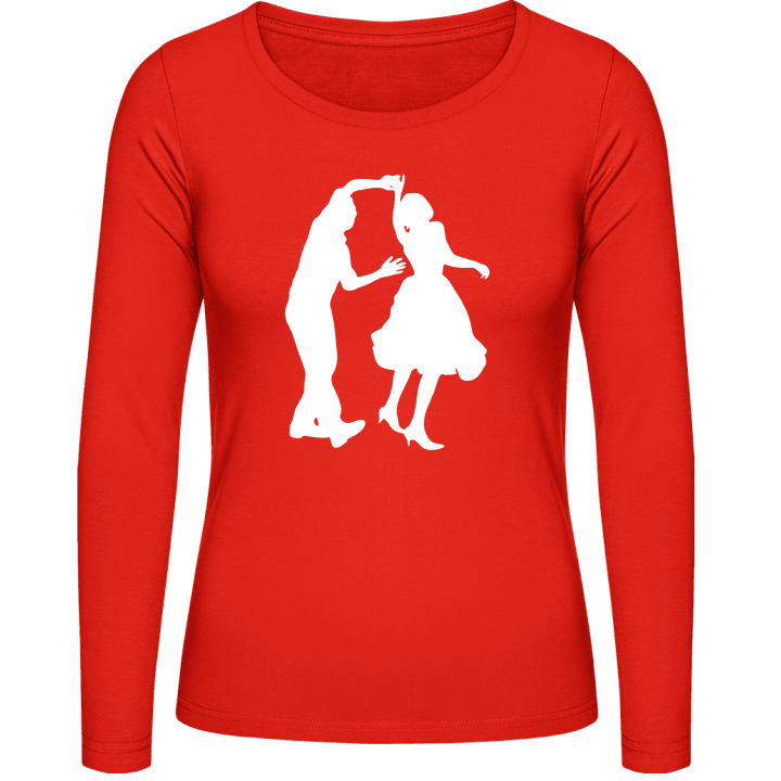 Ballroom Dancing Langermet skjorte for kvinner contain pic