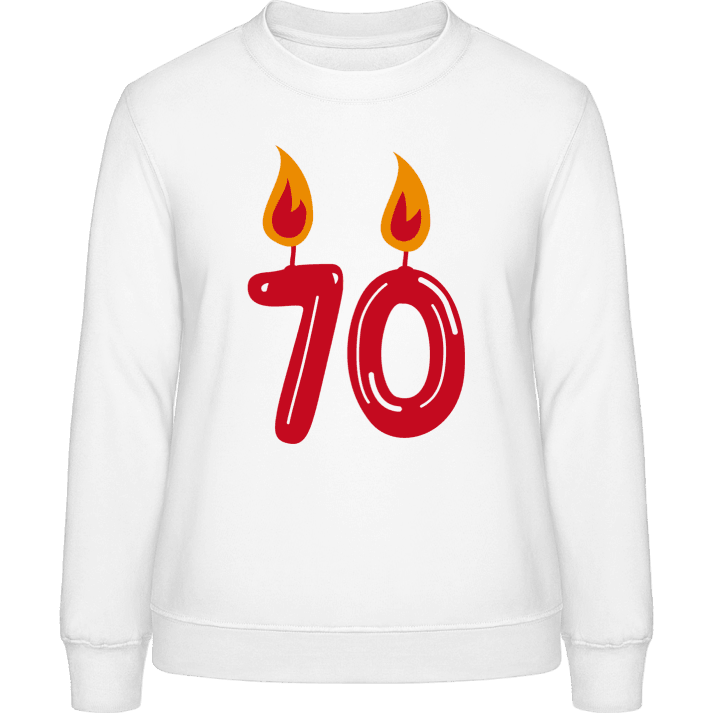 70th Birthday Sweatshirt för kvinnor 0 image