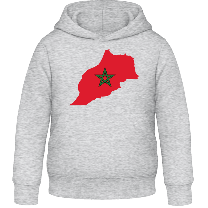 Marocco Map Barn Hoodie contain pic