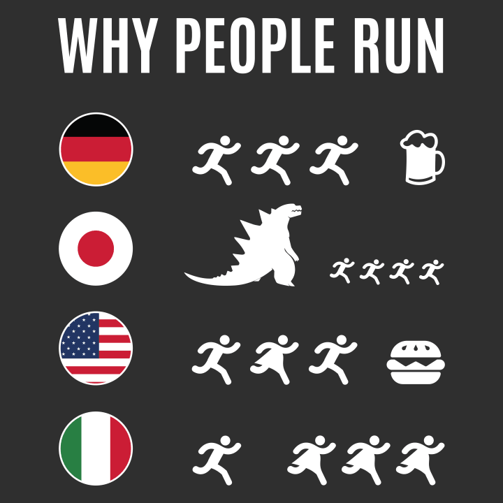 Why People Run Frauen Kapuzenpulli 0 image