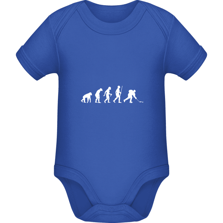 Ice Hockey Player Evolution Baby romper kostym contain pic