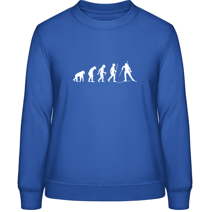 Biathlon Evolution Frauen Sweatshirt contain pic
