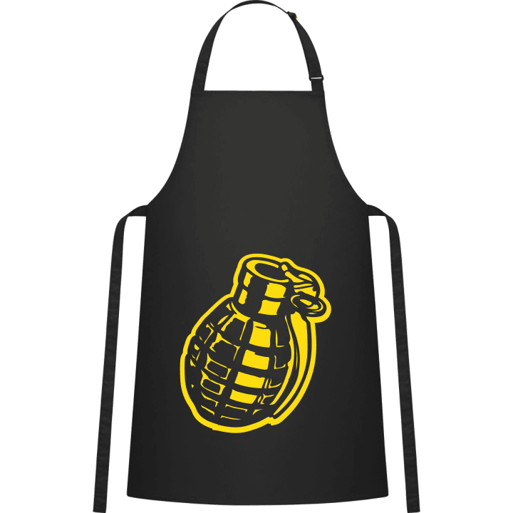 Yellow Grenade Kochschürze contain pic
