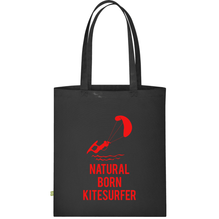 Natural Born Kitesurfer Bolsa de tela contain pic