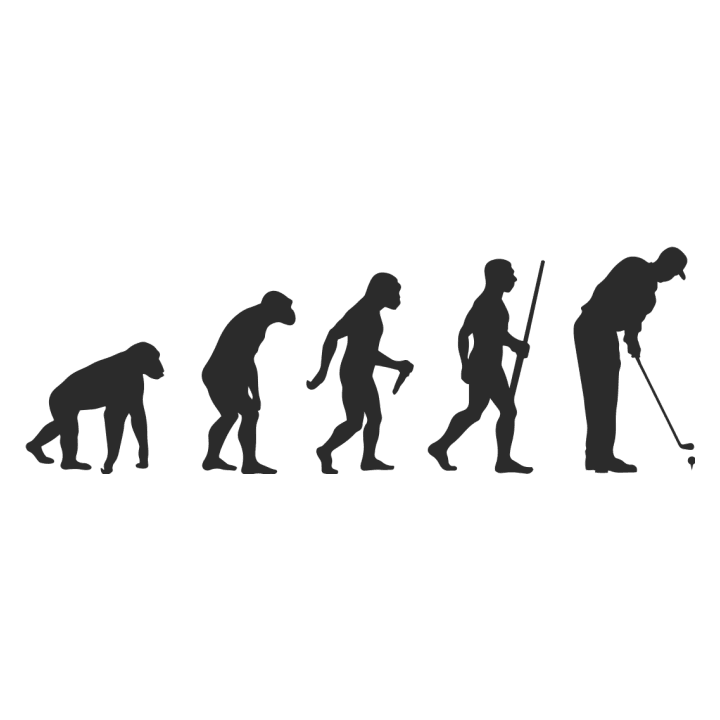 Evolution of a Golfer Kitchen Apron 0 image