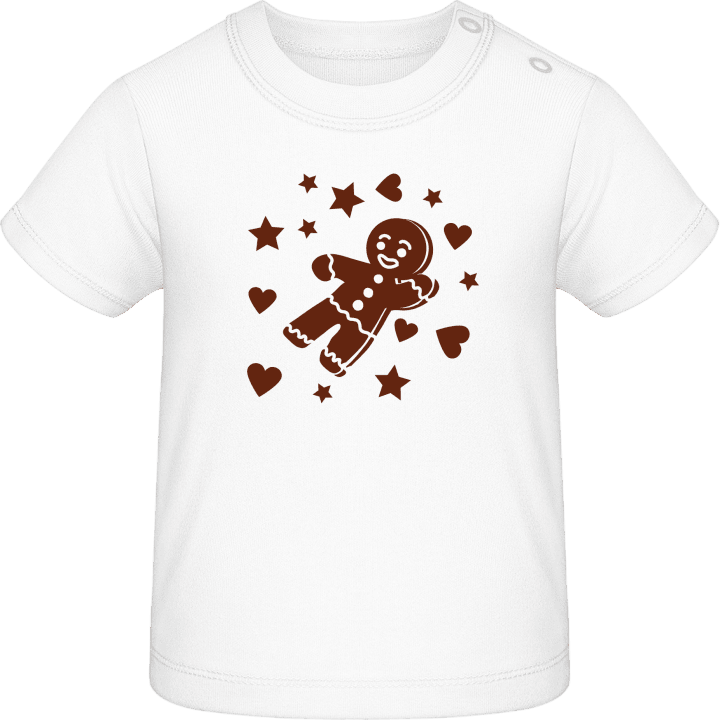 Gingerbread Man Comic T-shirt för bebisar 0 image