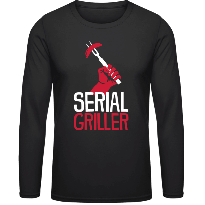 BBQ Serial Griller T-shirt à manches longues contain pic
