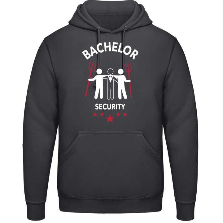 Bachelor Security Felpa con cappuccio contain pic