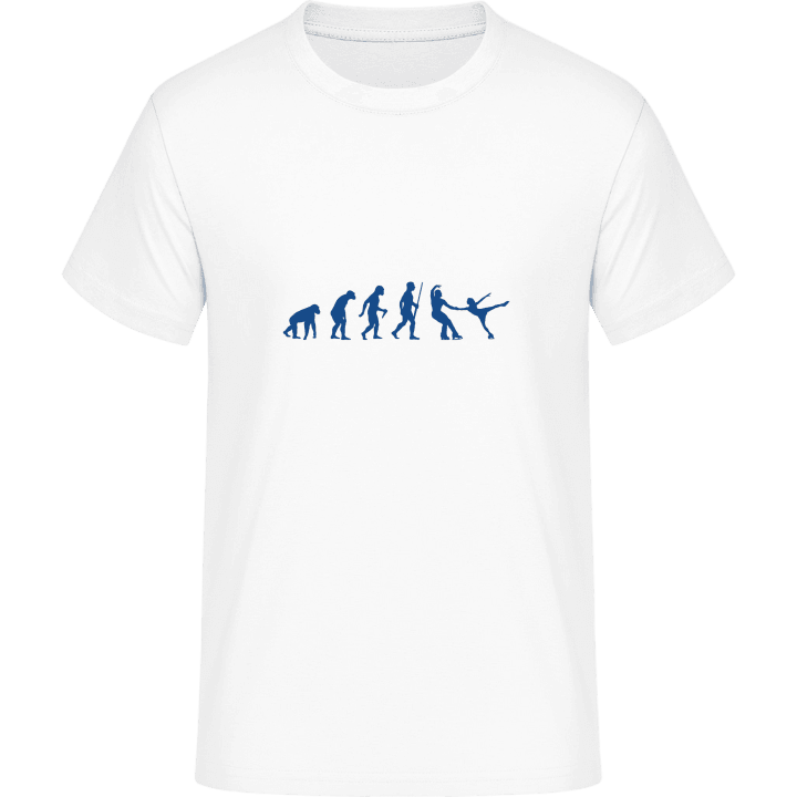 Ice Skating Couple Evolution T-Shirt contain pic
