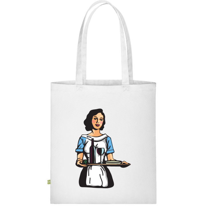 Waitress Design Stofftasche contain pic