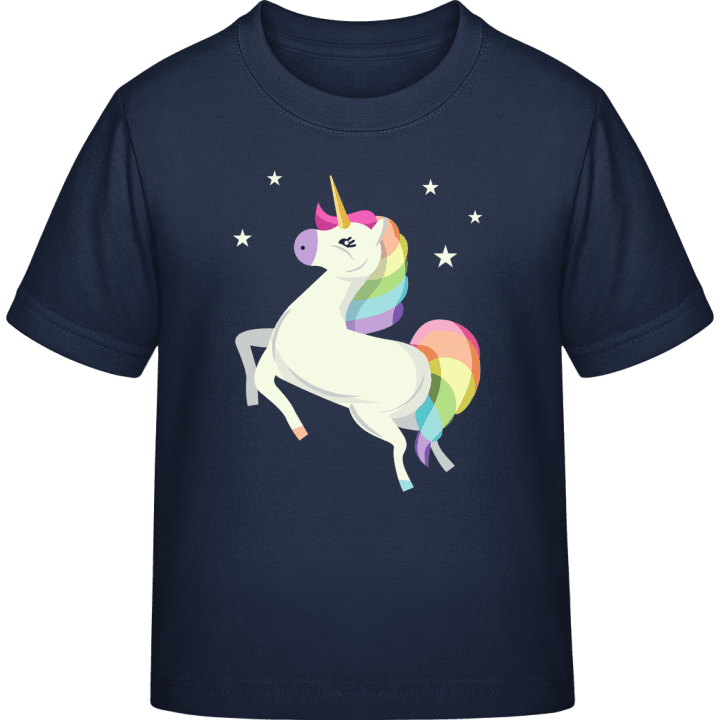 Unicorn With Stars T-shirt til børn 0 image