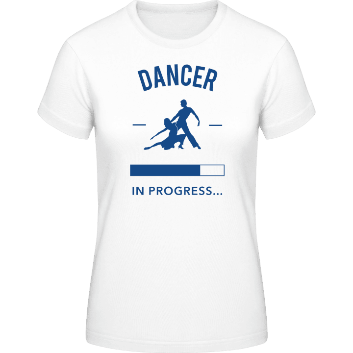 Latin Dancer in Progress T-skjorte for kvinner contain pic