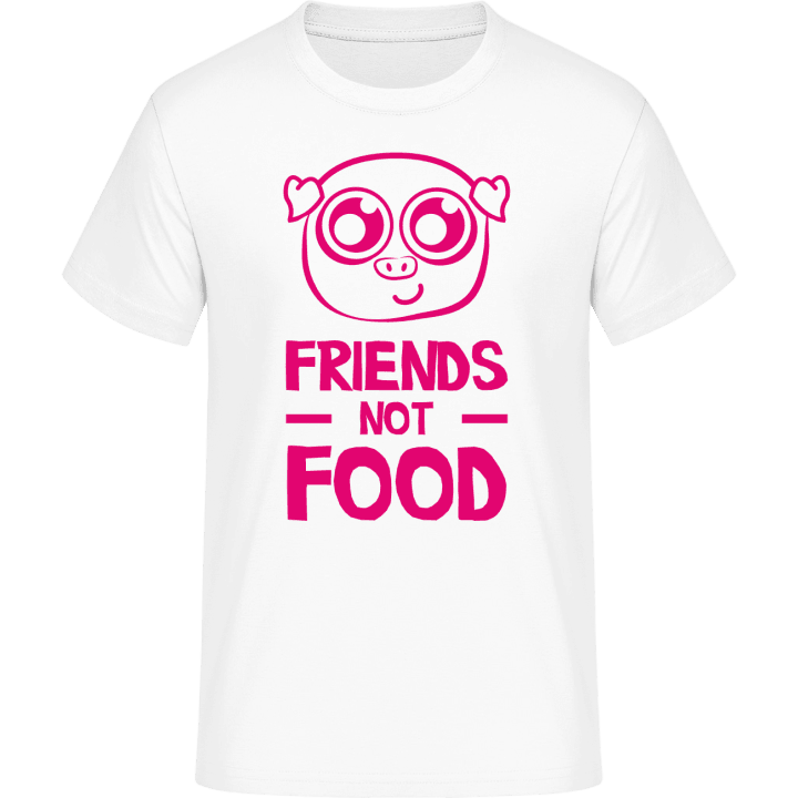 Friends Not Food Camiseta contain pic