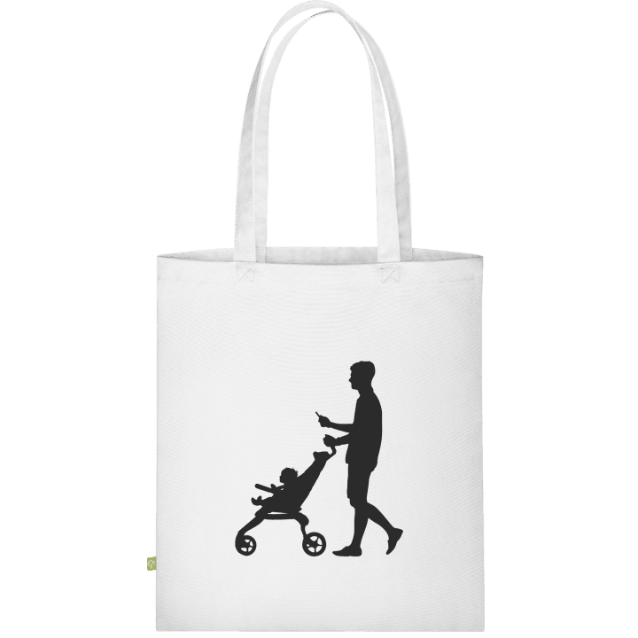 The Walking Dad Silhouette Stofftasche 0 image