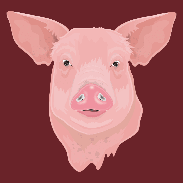 Schweine Kopf Realistisch T-Shirt 0 image