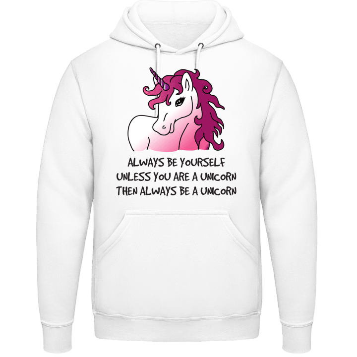 Always Be Yourself Unicorn Hoodie contain pic
