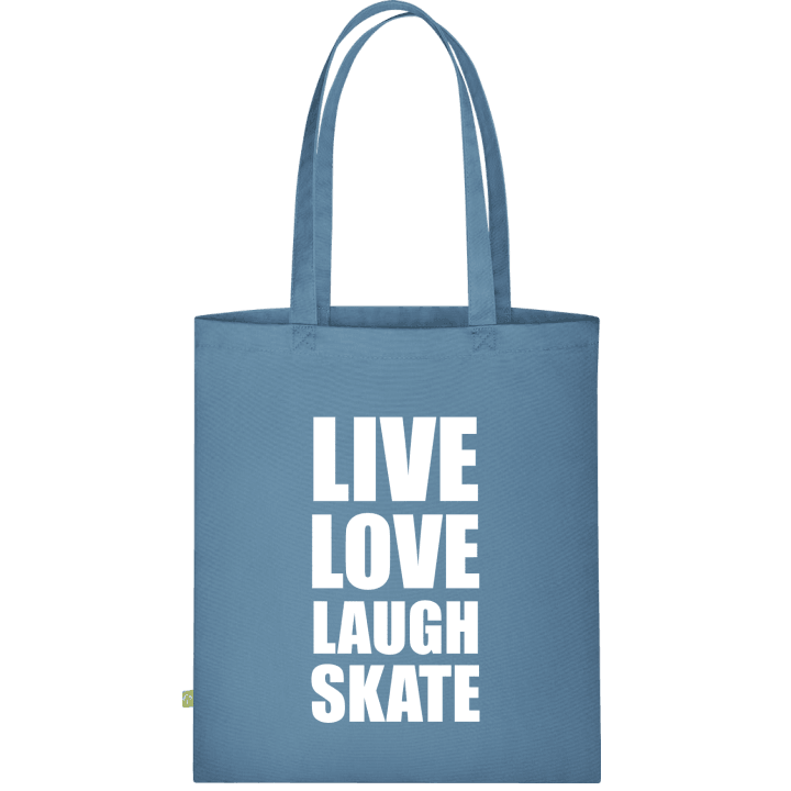 Live Love Laugh Skate Stoffen tas contain pic