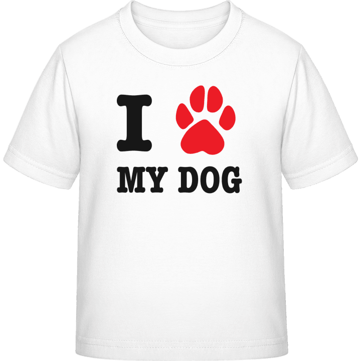 I Heart My Dog T-shirt til børn 0 image
