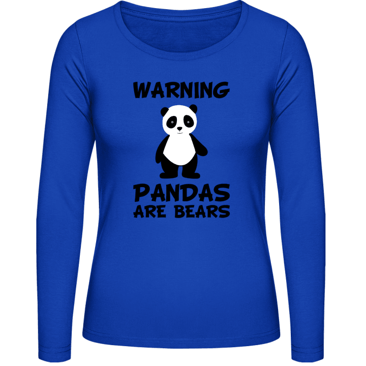 Panda Vrouwen Lange Mouw Shirt 0 image