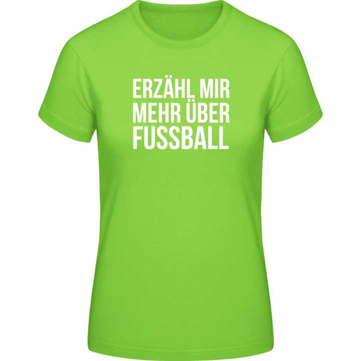 Erzähl mehr über Fussball T-shirt pour femme 0 image