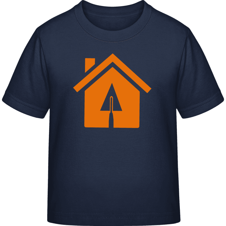 House Construction T-shirt för barn contain pic