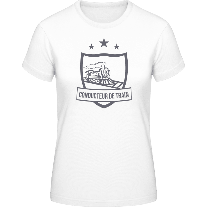 Conducteur de train logo Frauen T-Shirt contain pic