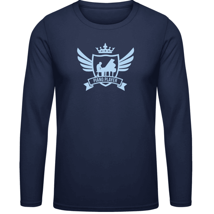 Piano Player Winged Langarmshirt contain pic