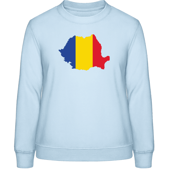 Romania Map Vrouwen Sweatshirt contain pic