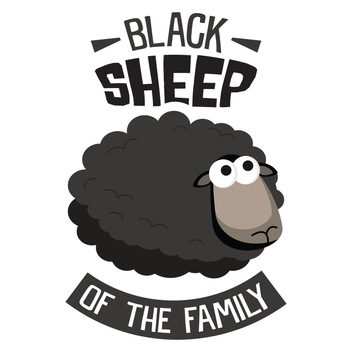 Black Sheep Of The Family Vrouwen T-shirt 0 image
