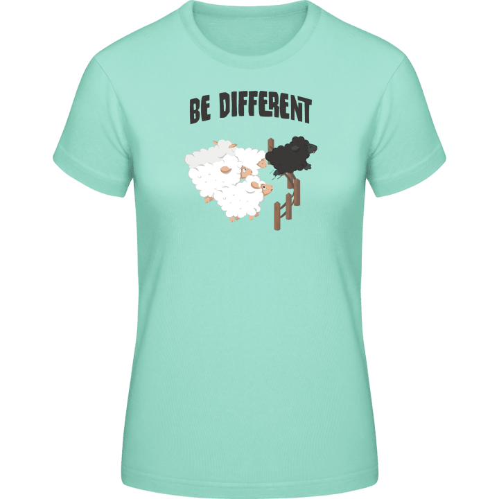 Be Different Black Sheep Vrouwen T-shirt 0 image