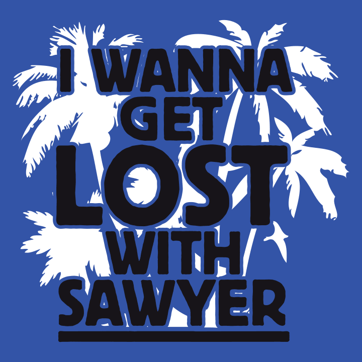 Get Lost With Sawyer T-shirt för kvinnor 0 image