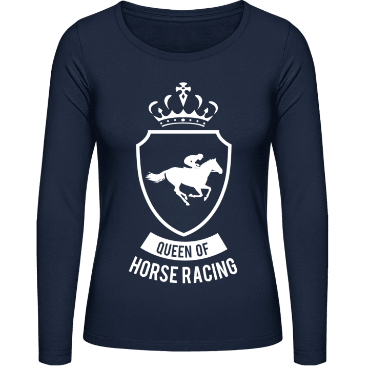 Queen Of Horse Racing Kvinnor långärmad skjorta contain pic
