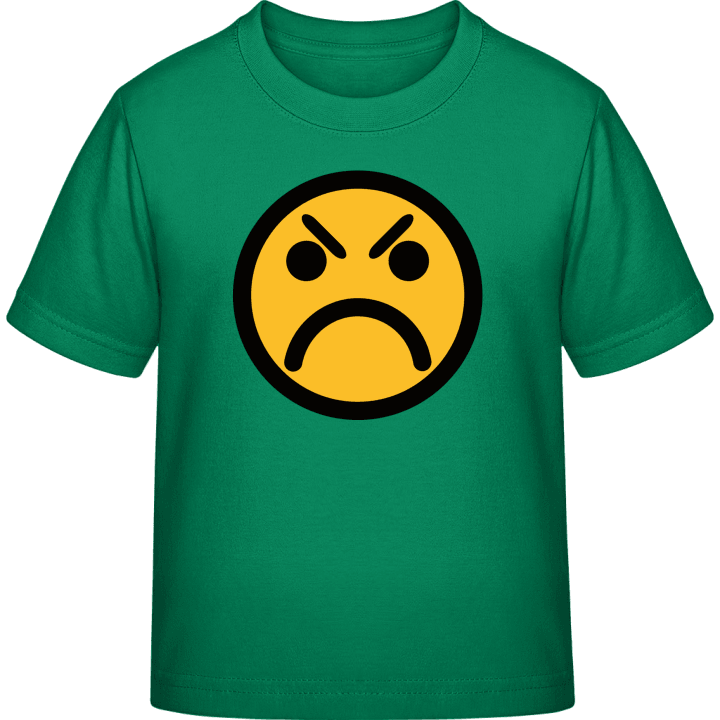 Angry Smiley Emoticon T-shirt pour enfants contain pic