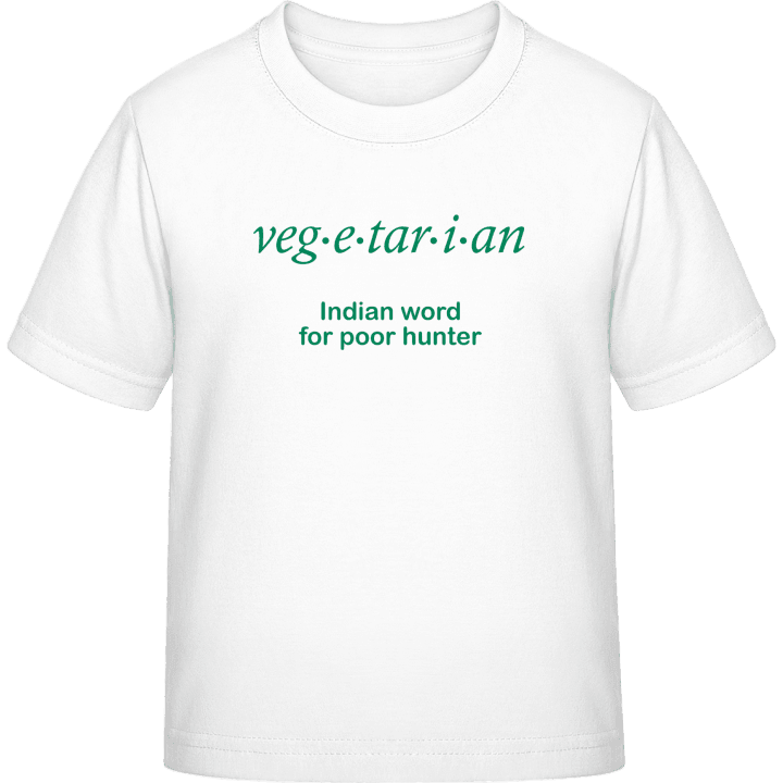 Vegetarier Kinder T-Shirt 0 image
