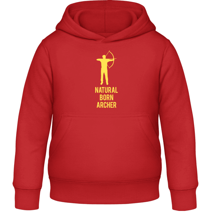 Natural Born Archer Sweat à capuche pour enfants contain pic
