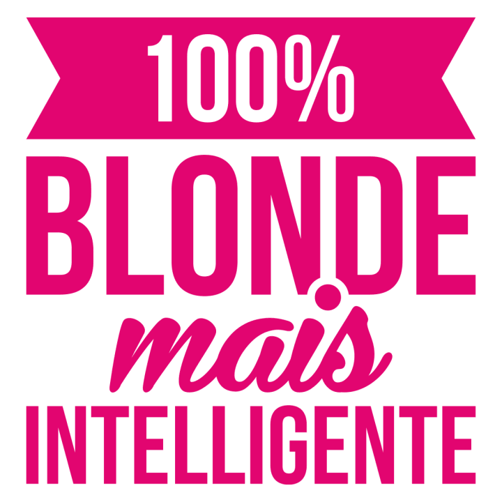 100 Blonde Mais Intelligente T-shirt til kvinder 0 image
