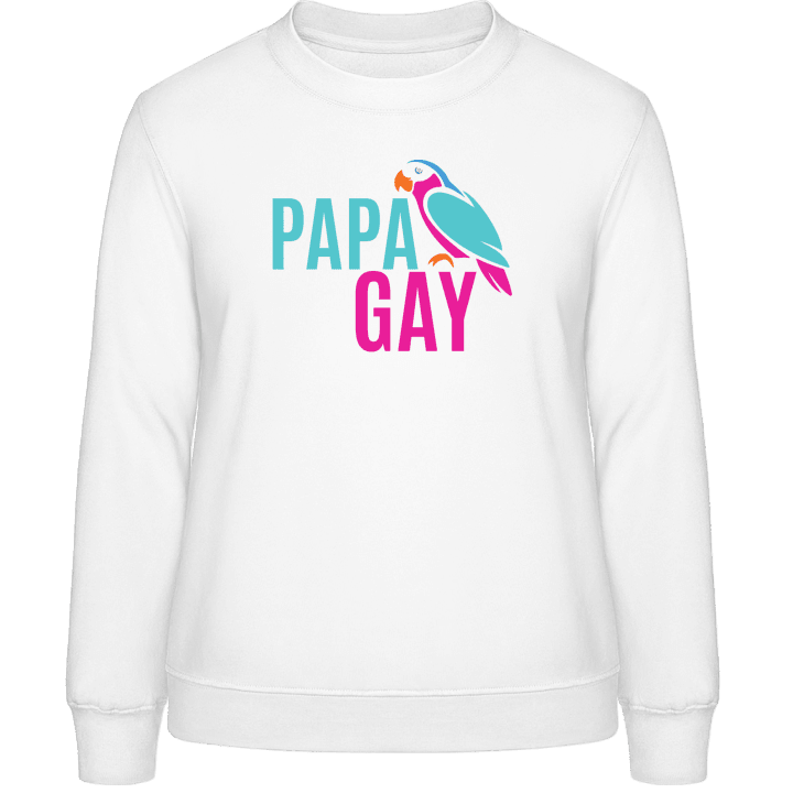 Papa Gay Frauen Sweatshirt contain pic