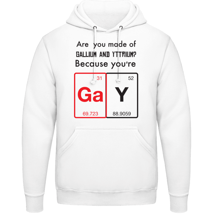 Gay Logo Hoodie contain pic