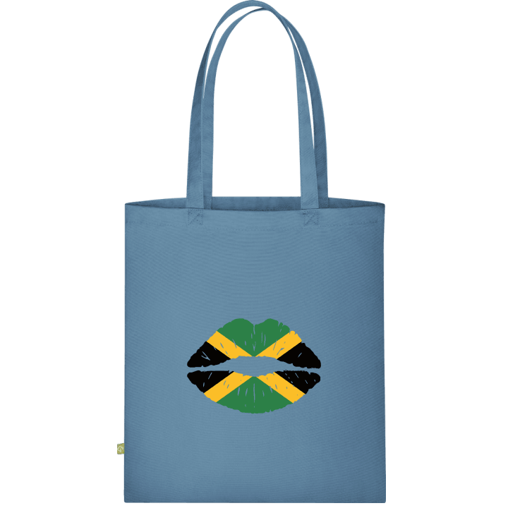 Jamaican Kiss Flag Bolsa de tela contain pic