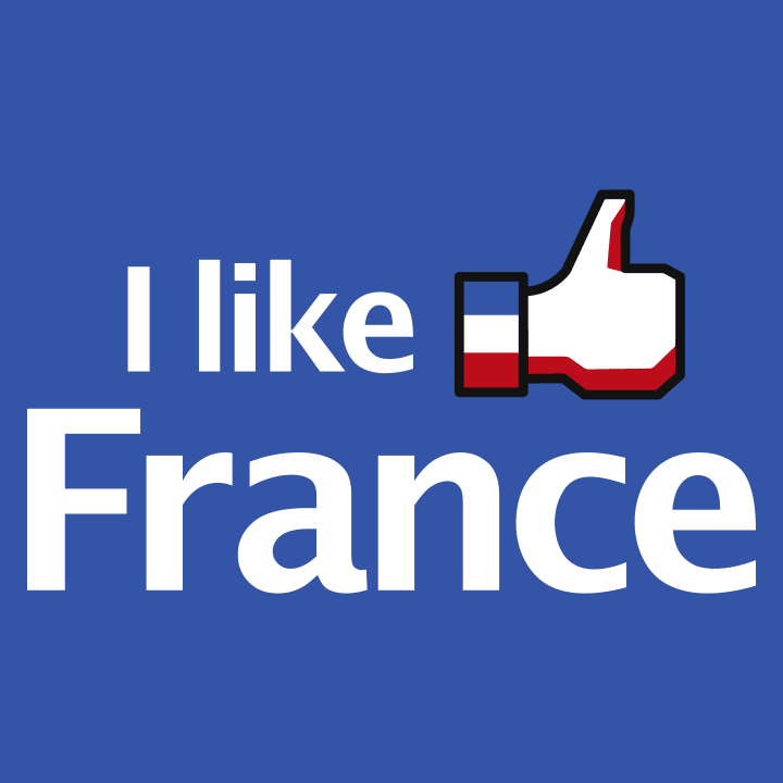 I Like France Hættetrøje til børn 0 image