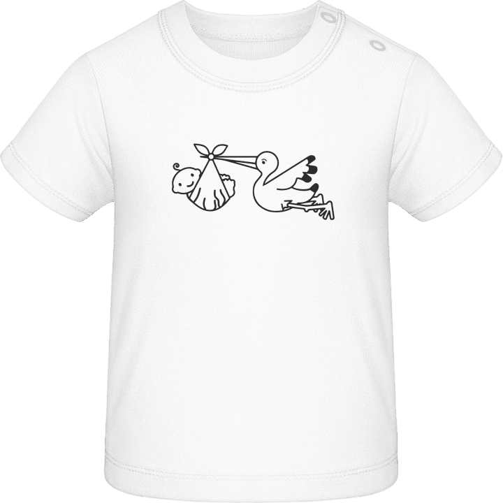 Baby Stork T-shirt för bebisar 0 image