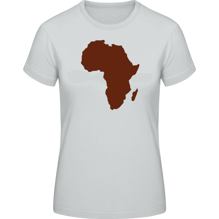 Africa Map T-shirt för kvinnor contain pic